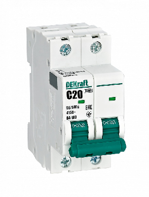 Автоматический выключатель ВА-103 2P 20А C 6кА новый