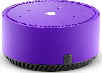 Умная колонка Яндекс Станция Лайт,Ультрафиолет,   YNDX-00025P