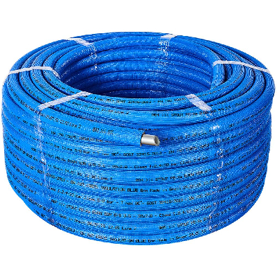 Труба 20х2.8 сшитый полиэтилен PE-Xa, в теплоизоляции синяя, бухта 100 м