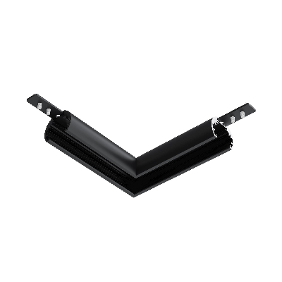 Коннектор угловой для круглого низкопрофильного шинопровода Exility