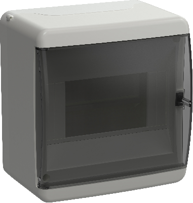 Корпус пластиковый навесной на 6 модулей КМПн-6 IP41 TEKFOR Mini белый